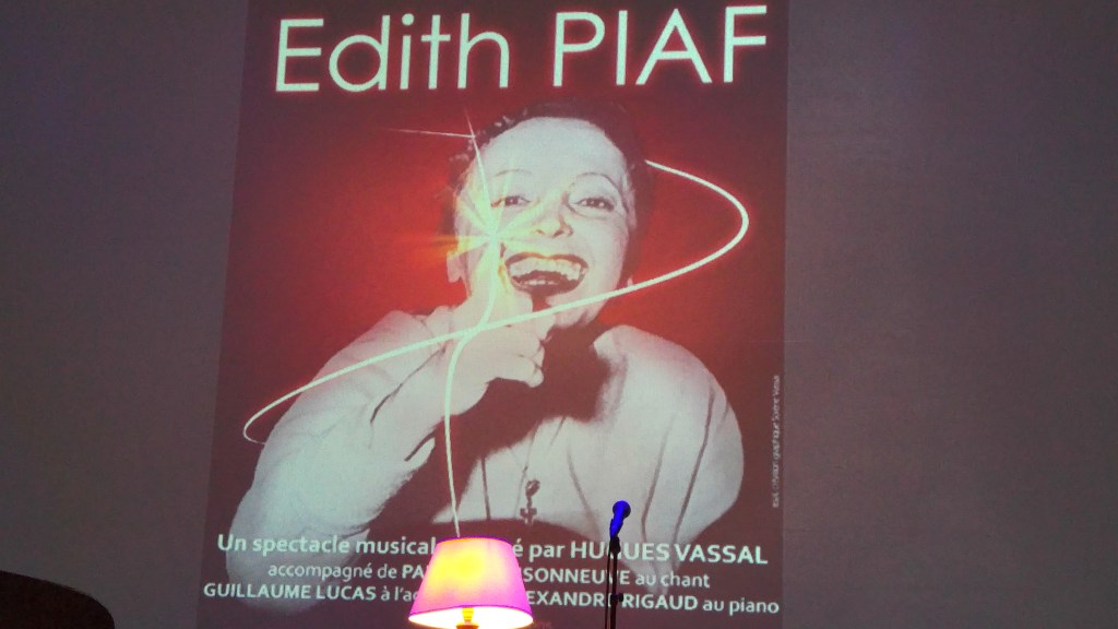 Interview par Stéphan Mary après le spectacle « Raconte-moi Edith Piaf »