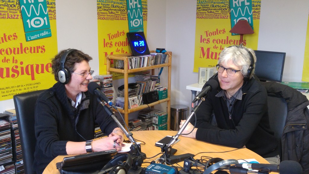 Joël Grare, percussionniste, dans Médiane