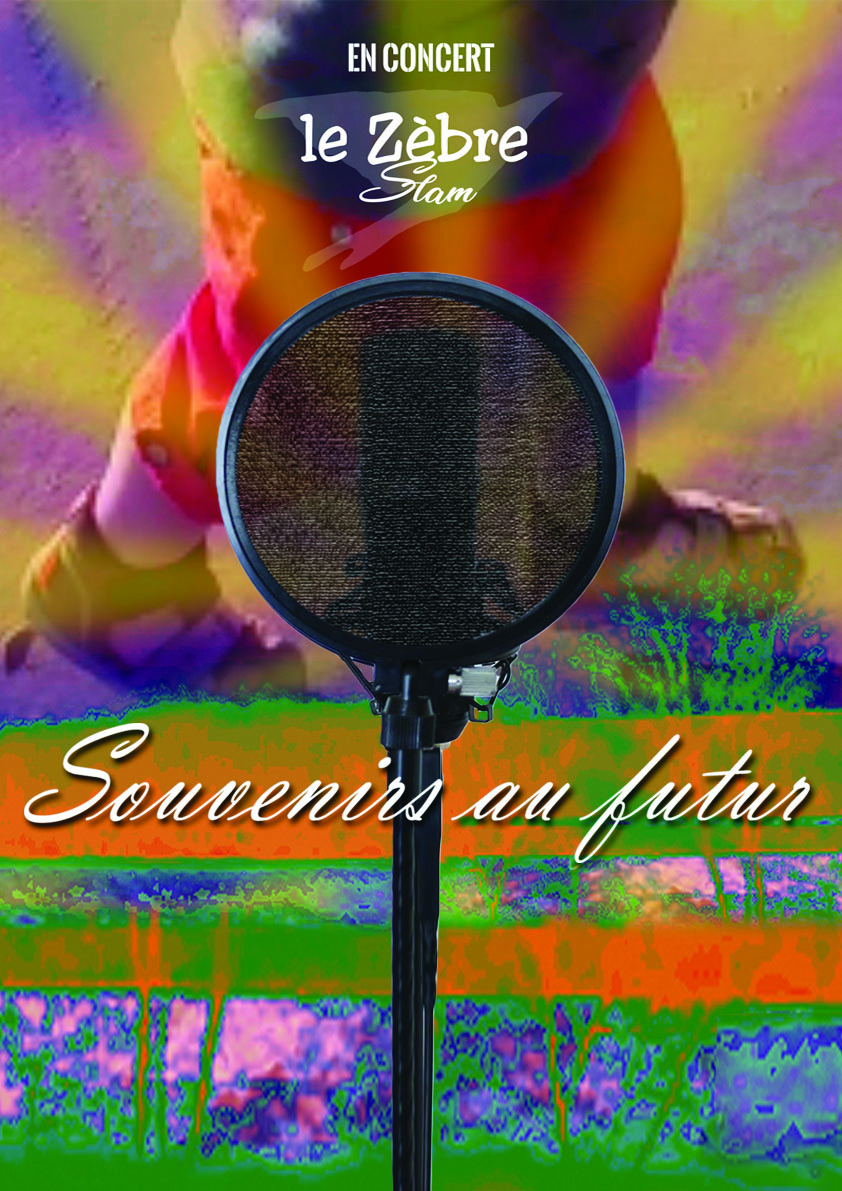 Affiche concert le zèbre slam