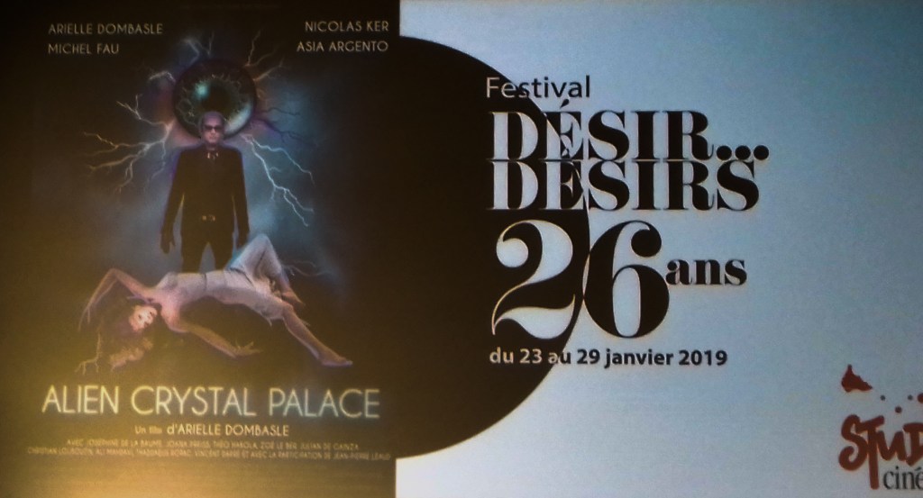Arielle Dombasle présente son film &laquo;&nbsp;Alien Crystal Palace&nbsp;&raquo;qui ouvre le festival &laquo;&nbsp;Désirs Désir 2019&nbsp;&raquo;