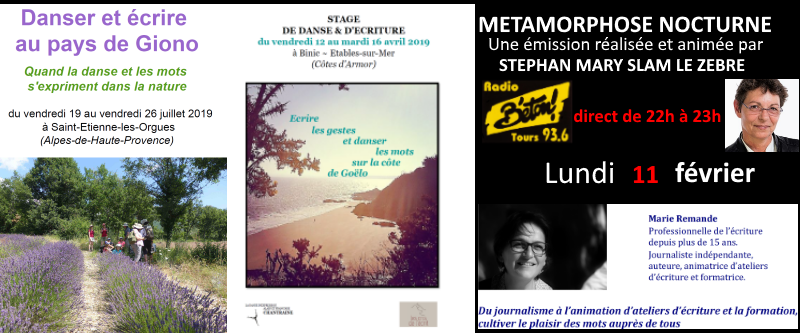 Marie Remande dans &laquo;&nbsp;Métamorphose nocturne&nbsp;&raquo;