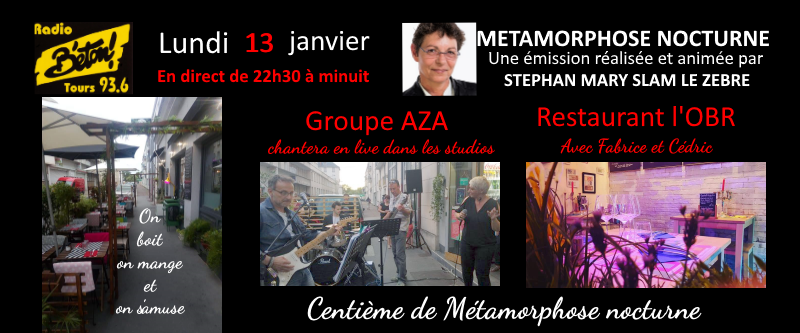 AZA et L&rsquo;OBR pour la centième de Métamorphose&nbsp;nocturne
