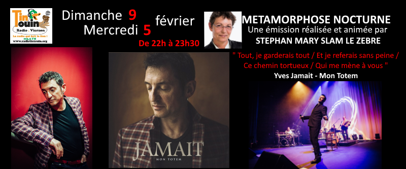 Yves Jamait dans Métamorphose&nbsp;nocturne