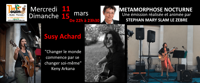 Susy Achard dans Métamorphose&nbsp;nocturne