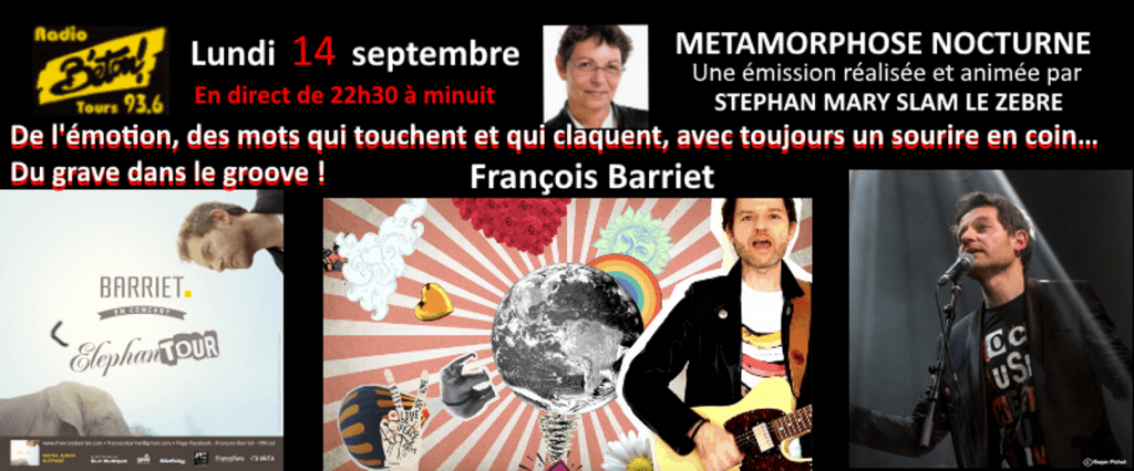 François Barriet dans Métamorphose&nbsp;nocturne